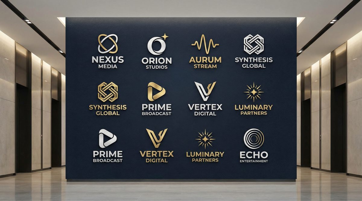 幼幼合作影视品牌Logo墙